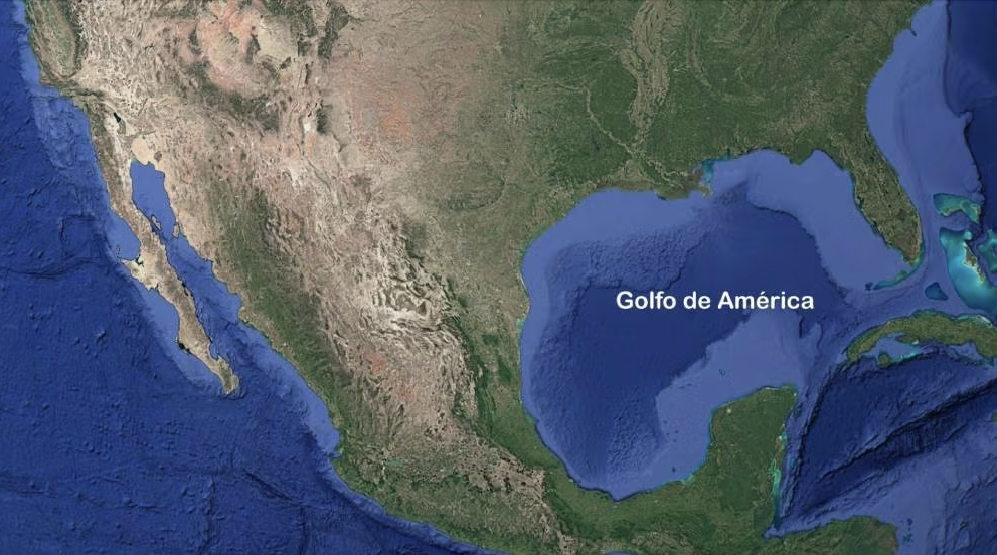 #GoogleMaps #GolfoDeAmérica #GolfoDeMéxico #Trump #Geopolítica